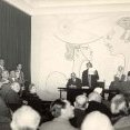 Inauguration salle des mariages 1958