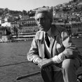 Cocteau dans la rade de Villefranche, Photographie de tournage du Testament (…)